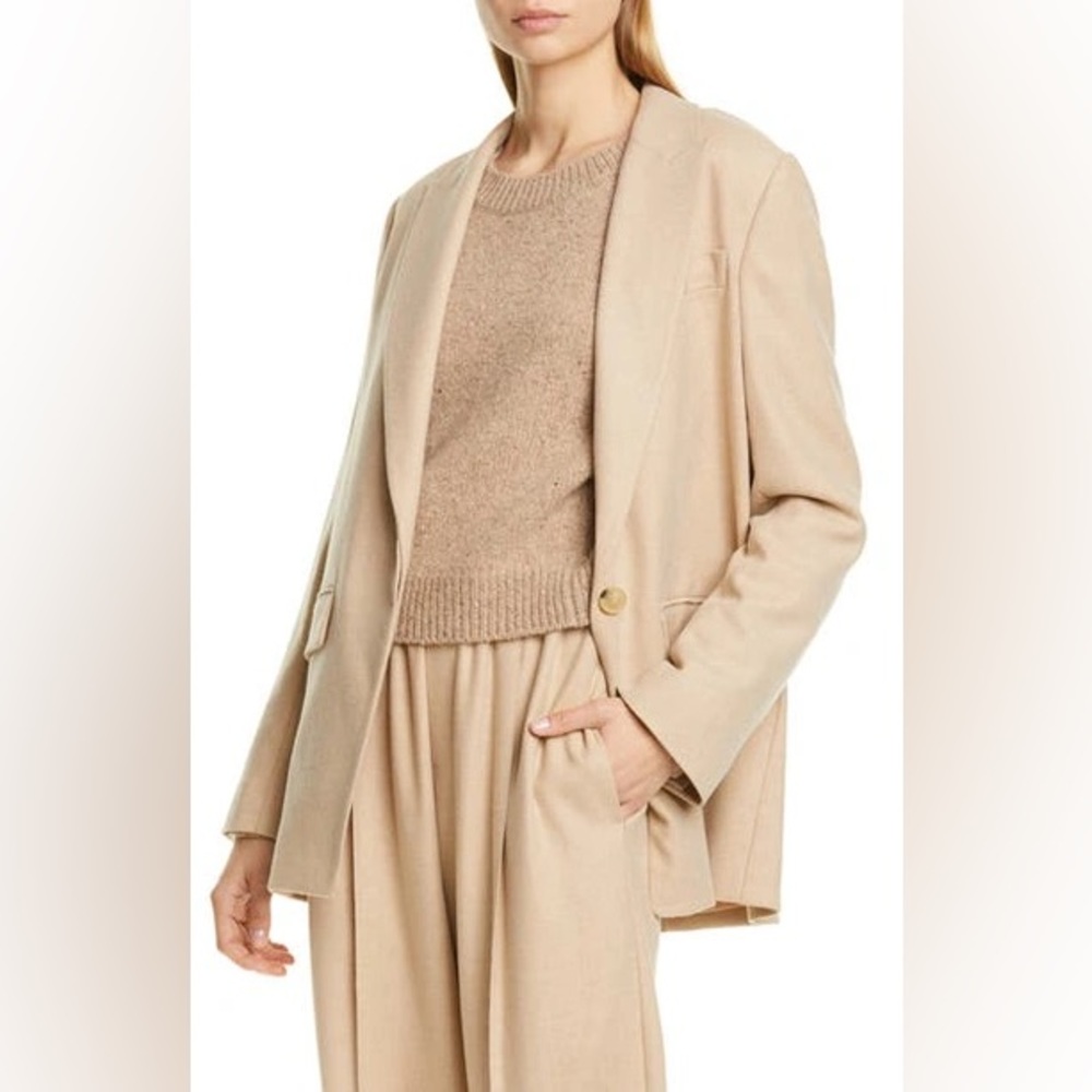 Vince Flanel Boyfriend Blazer